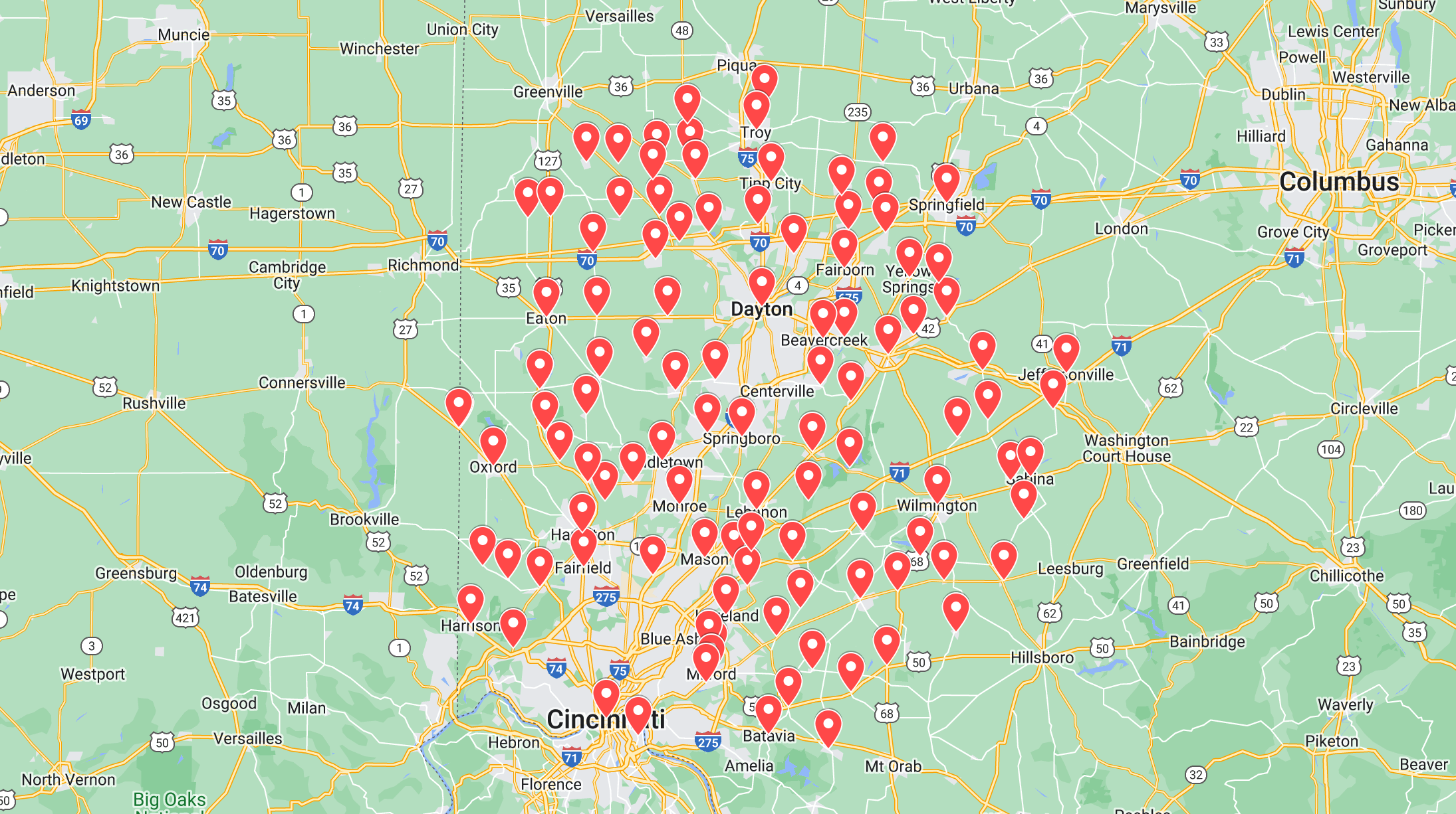 service map